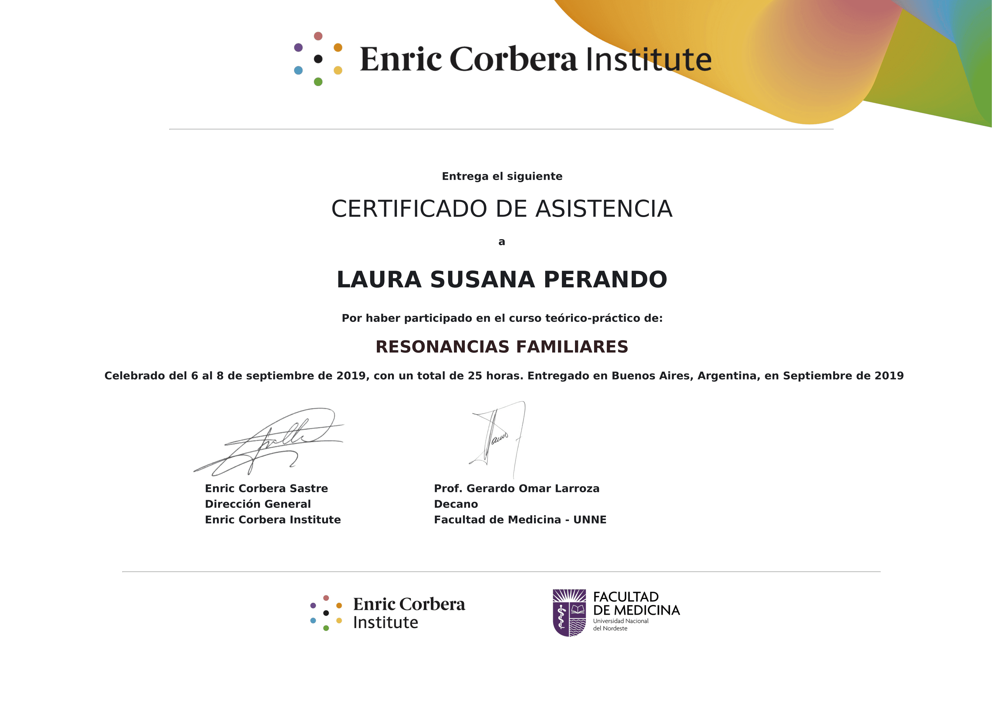 Certificación en Resonancias